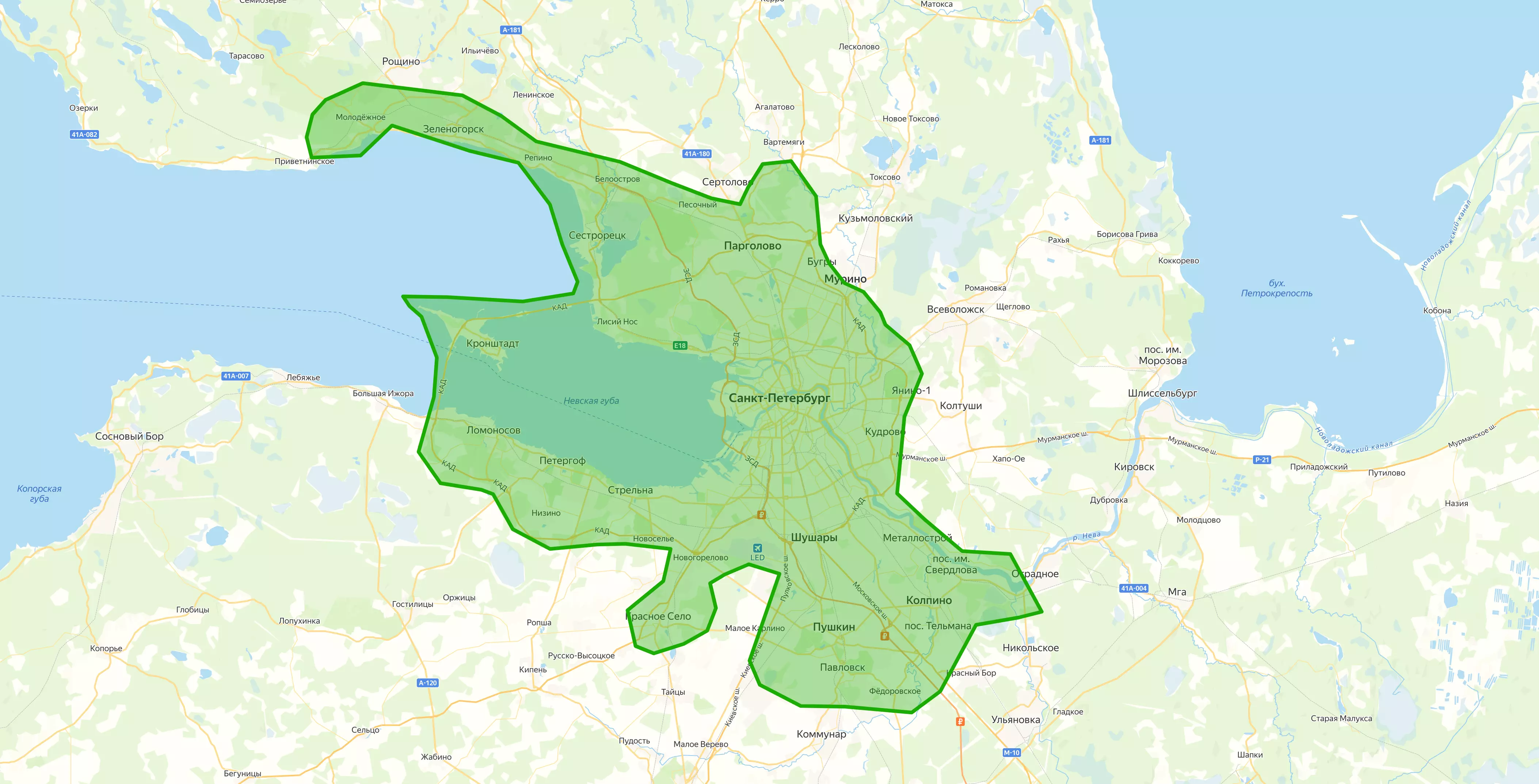 выездной ремонт Vestfrost карта